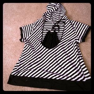 Lane Bryant 22/24 mock haulter top hoody